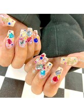 モレリア 心斎橋店(morelia)/宝石ミラーネイル