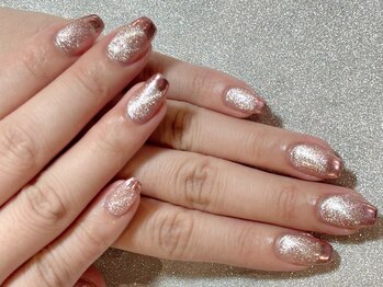 キャッツアイ東京 新宿店(Cat's eye TOKYO)/マグネット&ミラーフレンチ