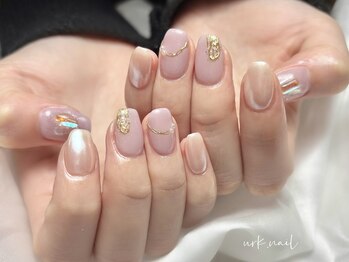 アークネイル 下北沢(urk.nail)/定額オーロラネイル