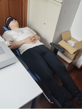眼トレ 渋谷店の写真/【20時まで営業!!】人の手では届かない内側へアプローチ◎肩こり・頭痛改善・目の不調に。※最終受付19時