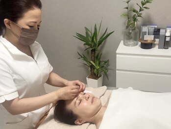 ビオエル 福岡(BIOEL)の写真/New【美容鍼（お顔＋身体）エステ付¥16500→¥5500】美容鍼とエステのダブルアプローチでお顔のむくみ解消！