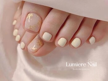 ルミエール ネイル モンナカ(Lumiere Nail Monnaka)/ボルドー/ツイード/ブラウン