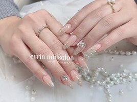 #ワンホンキラキラネイル