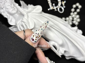 サンサンイチ 関内店(331)/3D雪だるまネイル