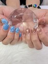 持ち込みデザイン/アシメネイル