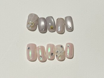 マルネイル 大宮店(MARU NAIL)/6月Premium+ design ￥8,980