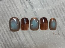 アイネイルズ 横浜EAST店(I-nails)/マグネットチークネイル