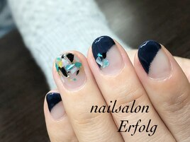 ネイビーシェルnail/初回8500円