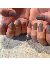 プライベートネイルサロン キャンバス(CANVAS)/シンプル　フレンチネイル