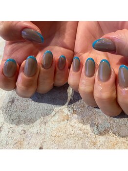 プライベートネイルサロン キャンバス(CANVAS)/シンプル　フレンチネイル