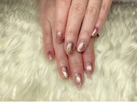 ゴールドネイル♪