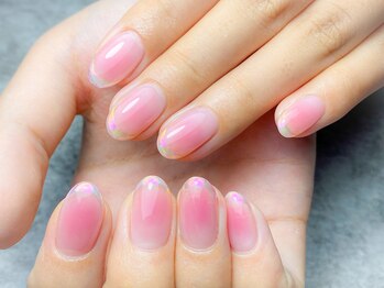 マノアネイル アシヤ(MANOA NAIL ASHIYA)/【パラジェル】チークネイル