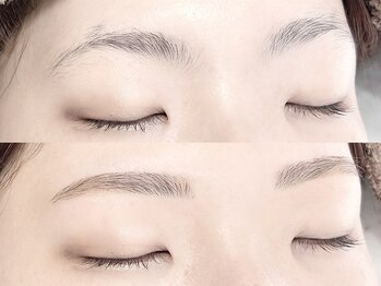 ソプラ 京都駅前店(sopra)/自眉毛を活かしたストレート