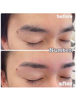 ナンバー(Number.)/爽やか美眉に!