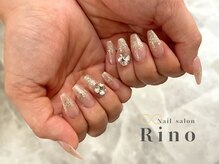 リノ 浦添店(Rino)/ステンドグラス×長さだし×ラメ