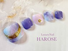 ラグジュアリーネイル ハローズ(HAROSE)/FOOTジェルアートコース