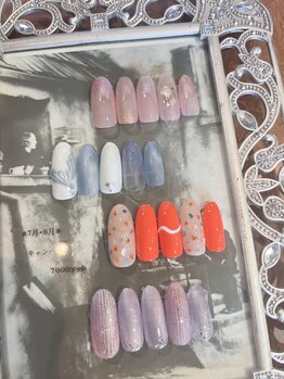 ネイルズデフィー(NAILS defi)/7.8月デザイン7000yen