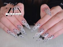 ゼン ネイル デザイン 池袋(ZEN NAIL DESIGN)/長さだしやり放題×つけ放題