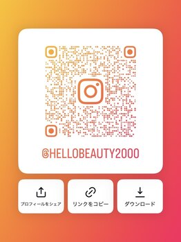 ハロービューティ 覚王山(Hello Beauty)/当店のInstagramです