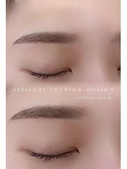 アイモア 一宮店(eye mor.)/ストレート眉デザイン