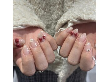 アミュレット 金剛店(amulet)の写真/仕事で爪を長くできなくてもショートネイルが可愛い♪ナチュラル～ポップなカラー、癖強デザインまで多数!!