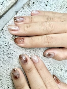 ニキ ヘアー ネイル(niki hair nail)/ブルーニュアンス