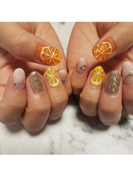 ネイルキュート アンド クールラッシュ 亀有店(nailcute & CoolLash)/フルーツネイル