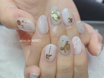 サロン ド メルシー(Salon de MERCI)/ホワイト×シェル☆