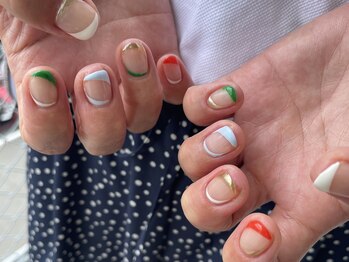 ヨヘン 芦屋店(YoHen)/バイカラー フレンチ