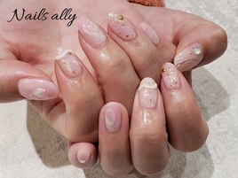 ぷっくり×もやもや×桜ピンク