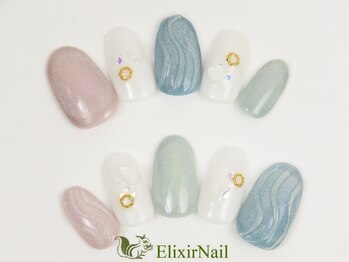 エリクサーネイル 池袋(Elixir Nail)/定額b カジュアル/クーポン使用