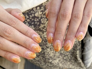 ネイルアルケー(Nail ARCHE)/ニュアンスミラーフレンチ