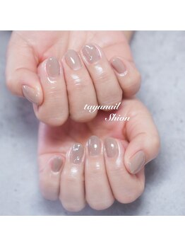 たゆ ネイル(たゆnail)/ブラウンワンカラーネイル