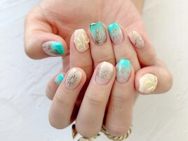 ジェル持ち込み120分フルアート