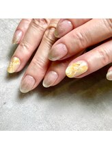 ラキネイル(LAKI Nail)/大理石ネイル