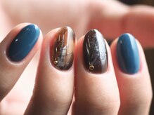 エクリュ(ecru)/秋ネイル