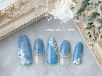 サロン ドゥ ル シエル(salon de Le ciel)の写真/繊細な手描きアート＊3Ｄまで幅広く対応☆アイテム素材多数◎ご希望のデザインを再現＊理想を叶えます♪
