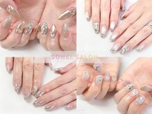 ソネルサロン 駒込店(SONEL SALON)の雰囲気(シンプル/ゴテゴテ/定額デザイン/持ち込みデザイン再現度大★)