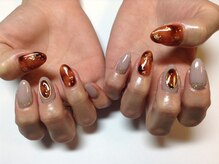ラウト デコレーションアンドネイルサロン(Lauto Decoration&Nail Salon)/べっ甲ネイル