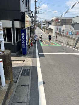 フッティ 柏店(FOOTY)/『ラーメンおうか』を過ぎると、