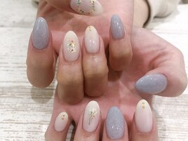押し花ネイル