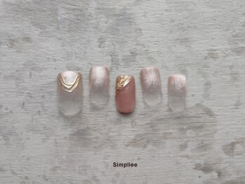 シンプリー ネイルアンドアイラッシュ 祖師谷大蔵店(Simpliee Nail&Eyelash)/【ハンド】マグネットネイル