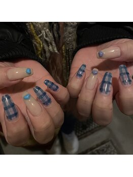 チェック X 推しカラー