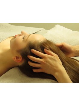 ヘッドスパで癒されたい