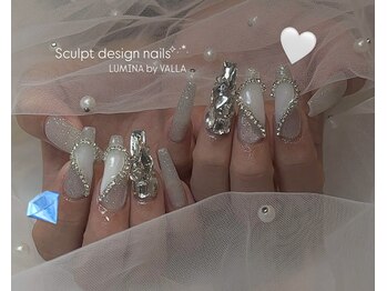 キラキラスカルプデザイン☆