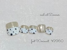 ネイルアート ジマー/foot 90minart ¥9960