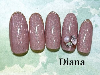 ディアナ ひたちなか高場店(DIANA)/定額ネイル 7700円 A-171