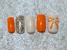 シーハウス(c house)/定額デザイン　リボンネイル