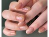 シンプルの中にオトナな指先を演出♪上品オフィスネイル☆色変更OK！
