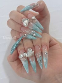 マーブルnail